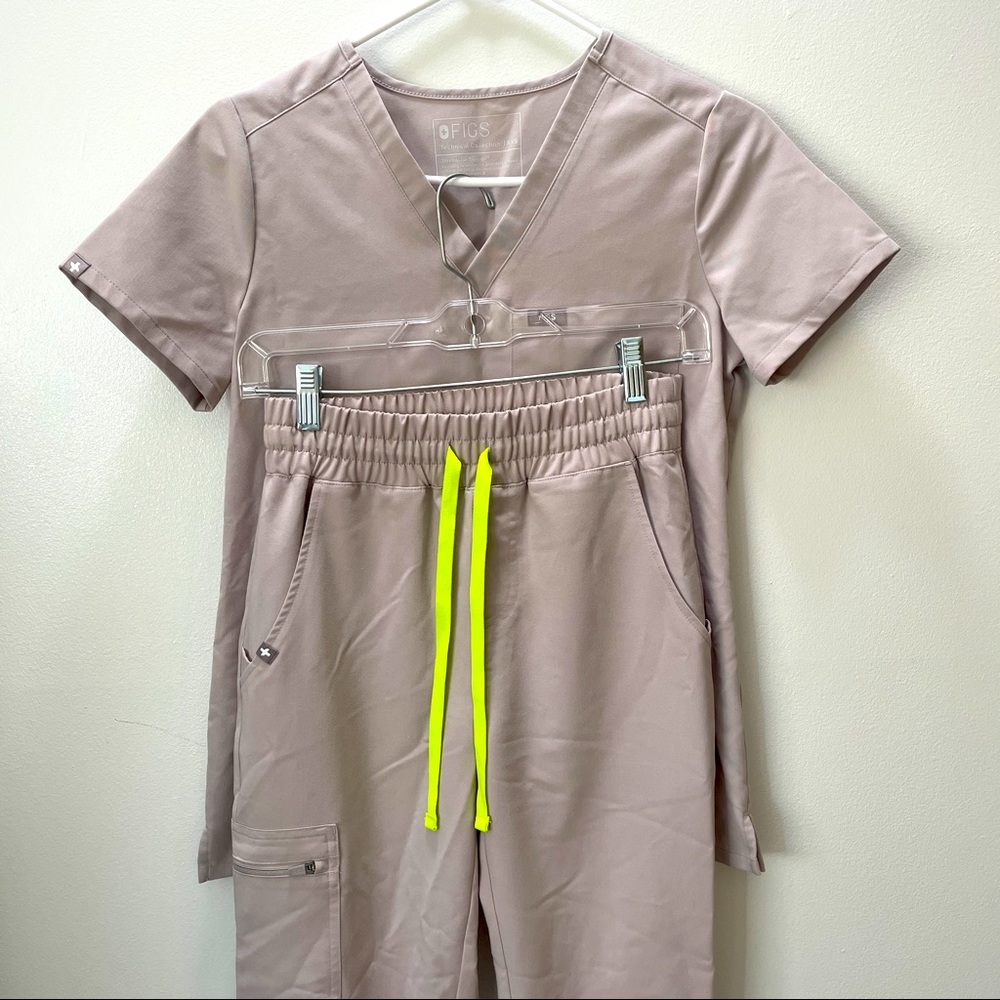 FIGS Slate High Waisted Zamora & Catarina set!